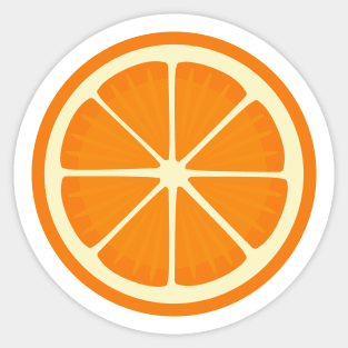 Orange Sticker